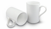 10oz White Coated Mug